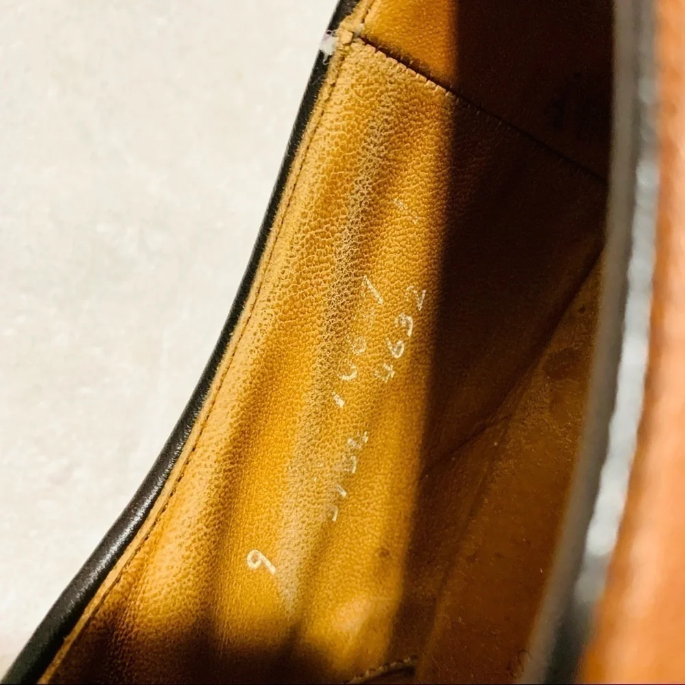 Allen Edmonds Wilbert Split Toe Oxford Leather brown men’s size 9